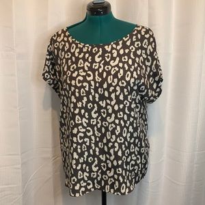 Animal Print Women’s Blouse